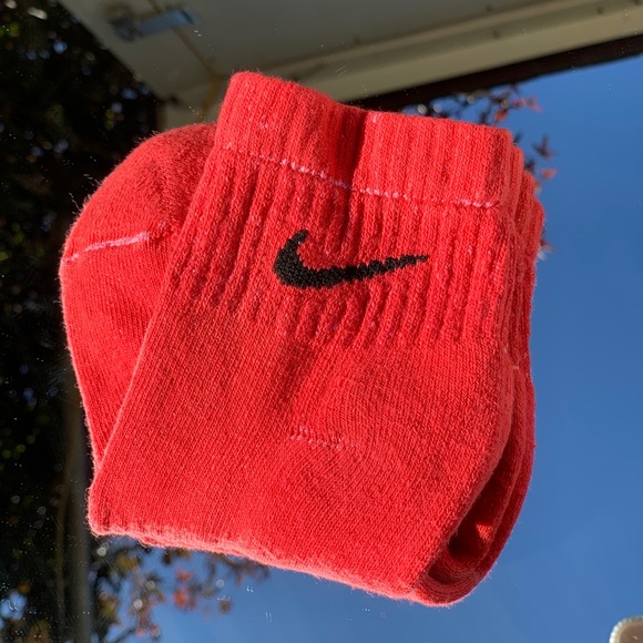 Nike Solid Colored Socks (Red) - Picture 2 of 3